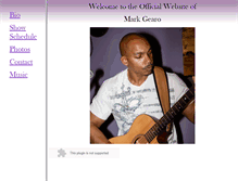 Tablet Screenshot of gearo.com